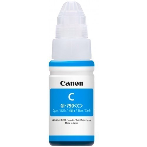 CANON Tinta Printer GI 790 CYAN Colour Warna Original Cartridge GI790