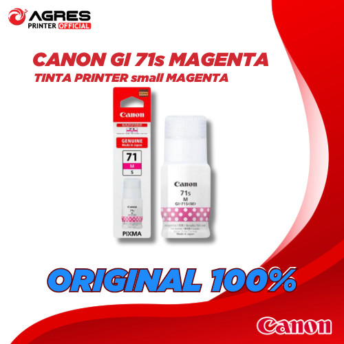 Tinta Original Canon 71 Magenta Small GI71M-S - Tinta Canon G1730 G2730 G3730 G1737 G2770 G3770 G4770 G1020 G2020 G3020