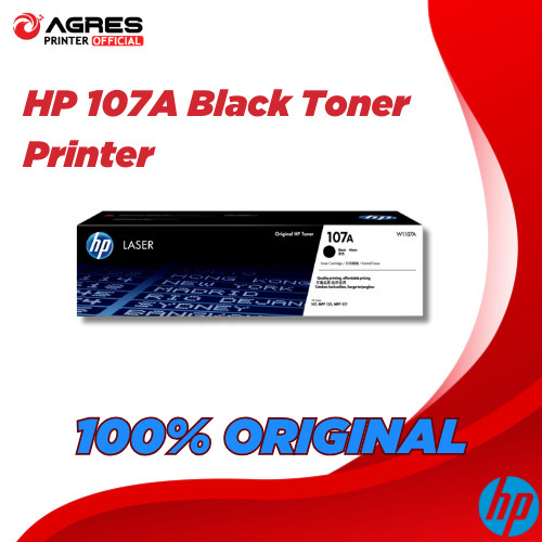 HP Toner 107A Black Original | W1107A 107W M135A M135W M137FNW