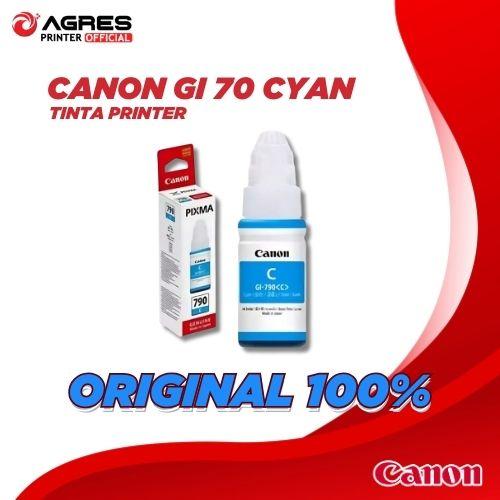 Tinta Original Canon 70 Cyan GI70C - Tinta Canon G5070 G6070 G7070 GM2070 GM4070
