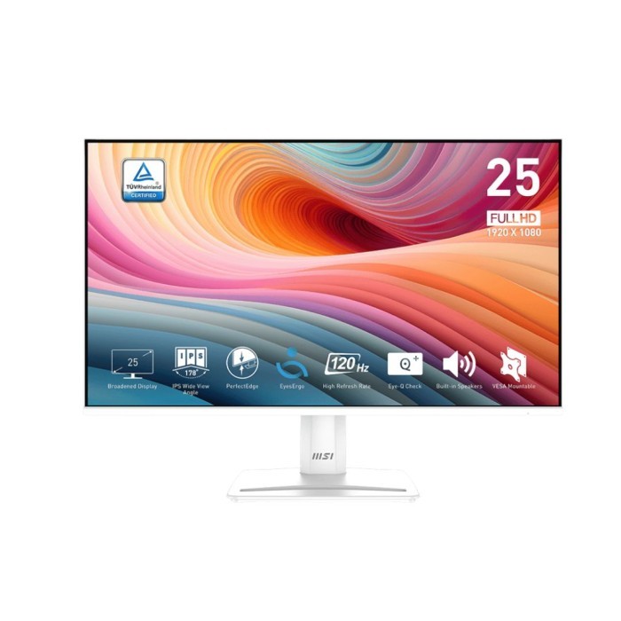 MSI MONITOR PRO MP251W E2 25" FHD 100HZ WHITE IPS PANEL