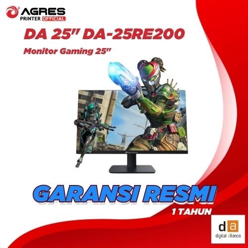 Digital Alliance DA25-RE200 White 25"- FHD IPS 200Hz 1ms 99% SRGB