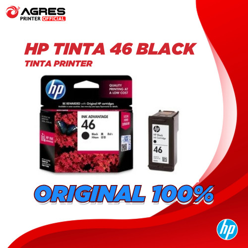 HP TINTA 46 BLACK TINTA CATRIDGE ORIGINAL