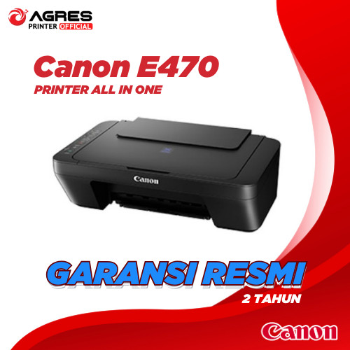 CANON PIXMA E470 ALL IN ONE PRINTER WIRELLES WIFI PRINT, SCAN , COPY