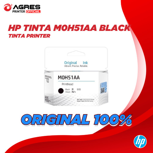 Tinta Printer Hp Head M0H51AA Black Original