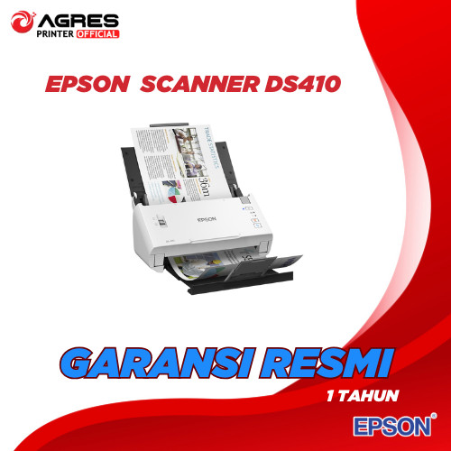 Epson DS-410 Scanner DS410 Scan upto A3 Stitch Garansi RESMI INDONESIA