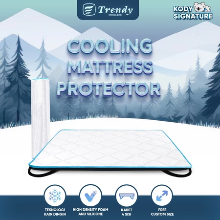 Kody Trendy Cooling Pad - Lapisan Pelindung Alas Kasur Kasur Dingin