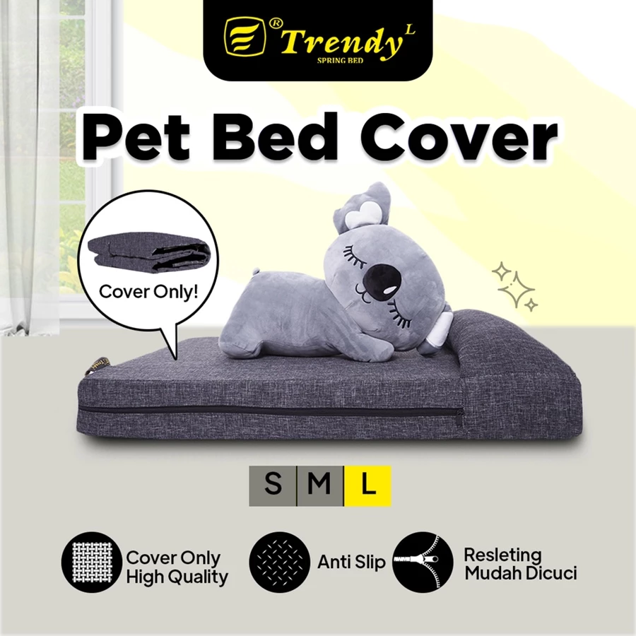 Trendy Cover / Sarung Pet Bed (L) (Tempat tidur anjing kucing / hewan peliharaan)