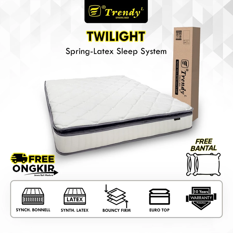 Trendy Twilight Spring Latex - Spring Bed Latex - Vacuum Press Roll