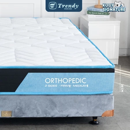 Kody Trendy Orthopedic Cooling - Kasur Orthopedic Dingin Vacuum Dalam Box 2 Sides (Firm & Medium)