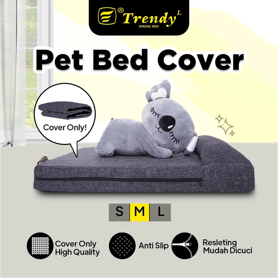 Trendy Cover / Sarung Pet Bed (M) (Tempat tidur anjing kucing / hewan peliharaan)