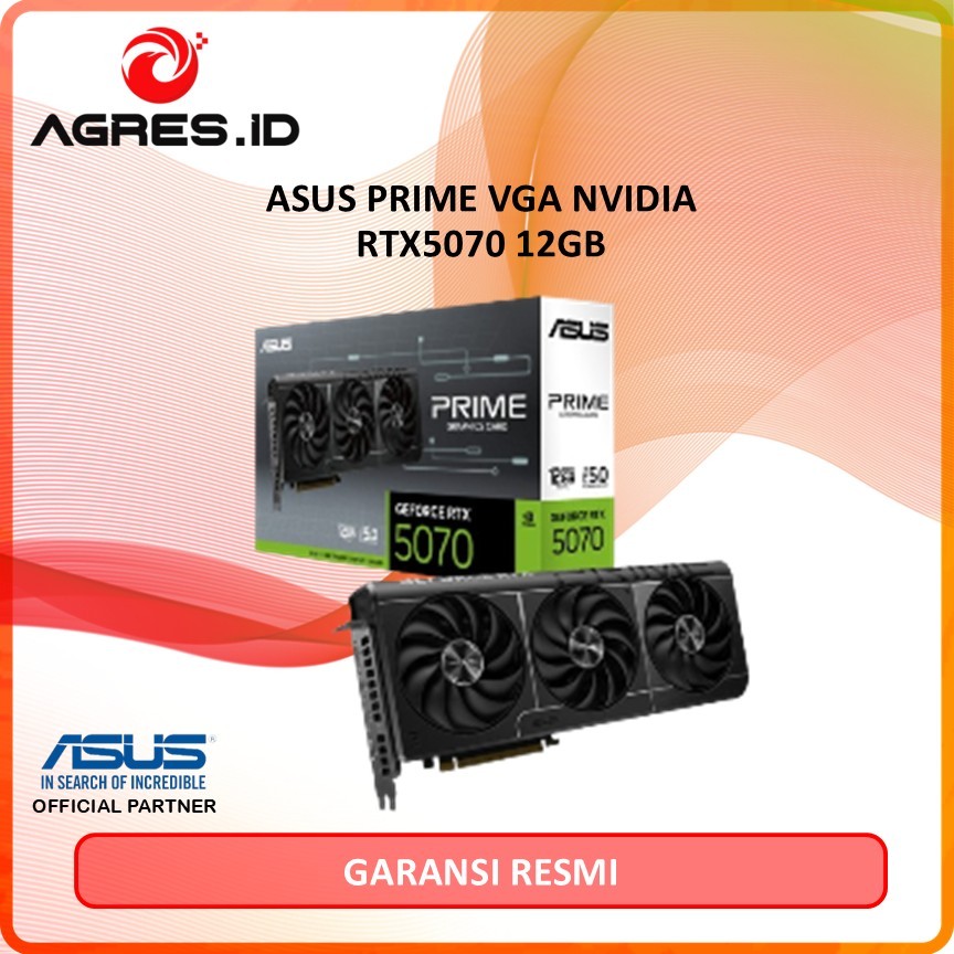 ASUS PRIME VGA NVIDIA RTX 5070 12GB GDDR7