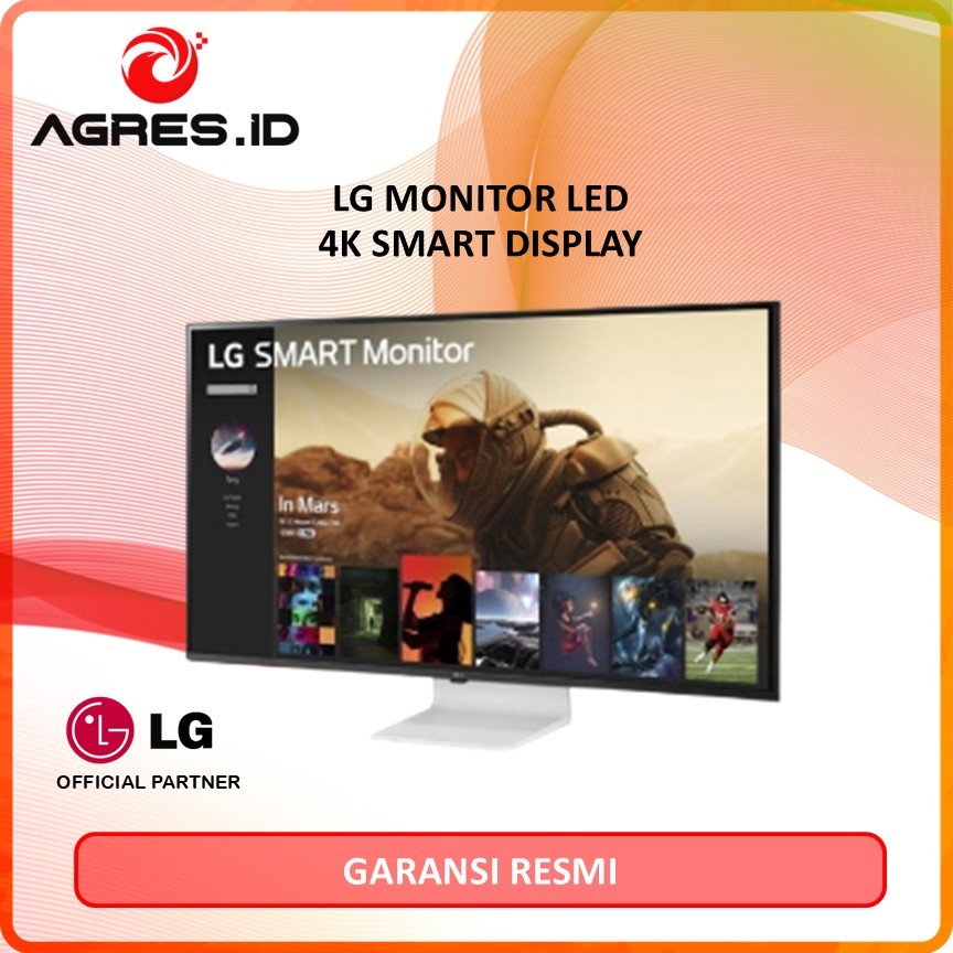 LG LED MONITOR 43SQ700 43 SMART DISPLAY 4K WEB 0S