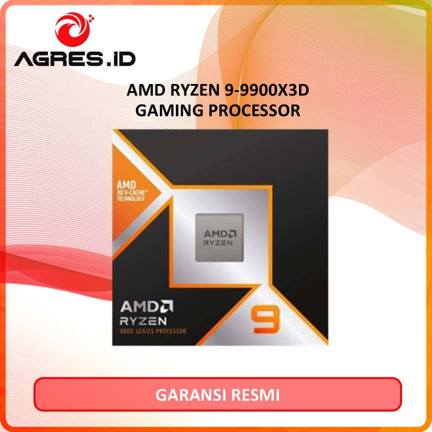 AMD RYZEN 9 9900X3D GRANITE RIDGE AM5 GAMING PROCESSOR