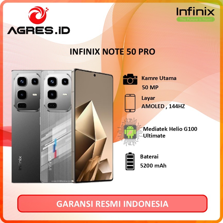 INFINIX NOTE 50 PRO 8GB 256GB - 5200mAh BATTERY