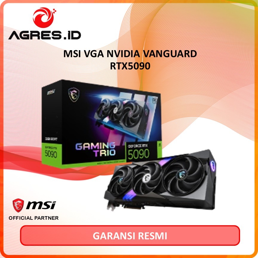MSI VGA NVIDIA RTX 5090 VANGUARD SOC 32GB GDDR7