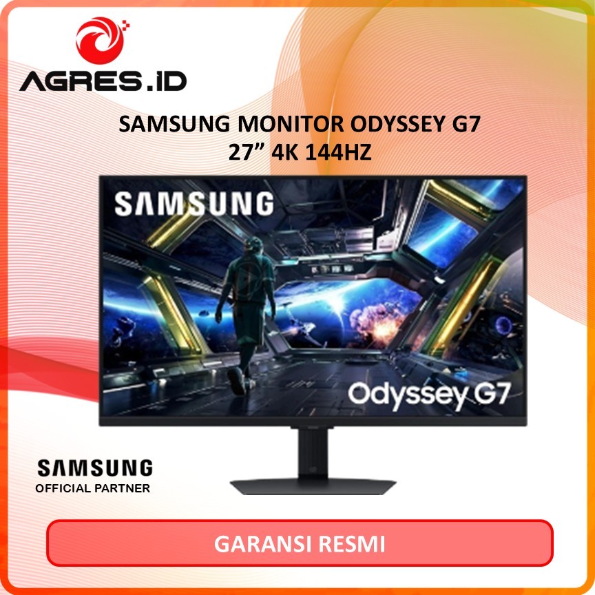 SAMSUNG ODYSSEY G7 LS27DG702 Gaming Monitor 27'' 4K UHD IPS Flat 144Hz 1ms