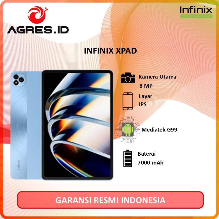 Infinix XPad 4/256GB WIFI Garansi Resmi