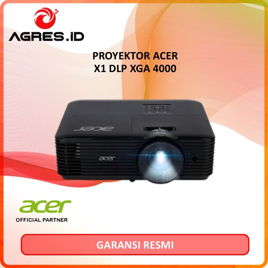 Projector ACER X1 DLP XGA 4000 Lumens HDMI D-Sub