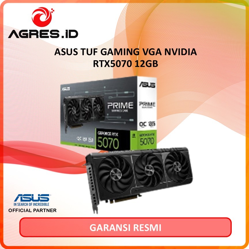 ASUS TUF GAMING VGA NVIDIA RTX 5070 12GB GDDR7 OC