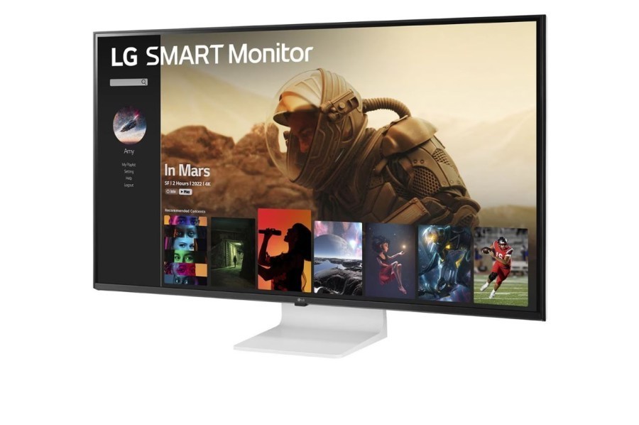 LG LED MONITOR 43SQ700 43 SMART DISPLAY 4K WEB 0S
