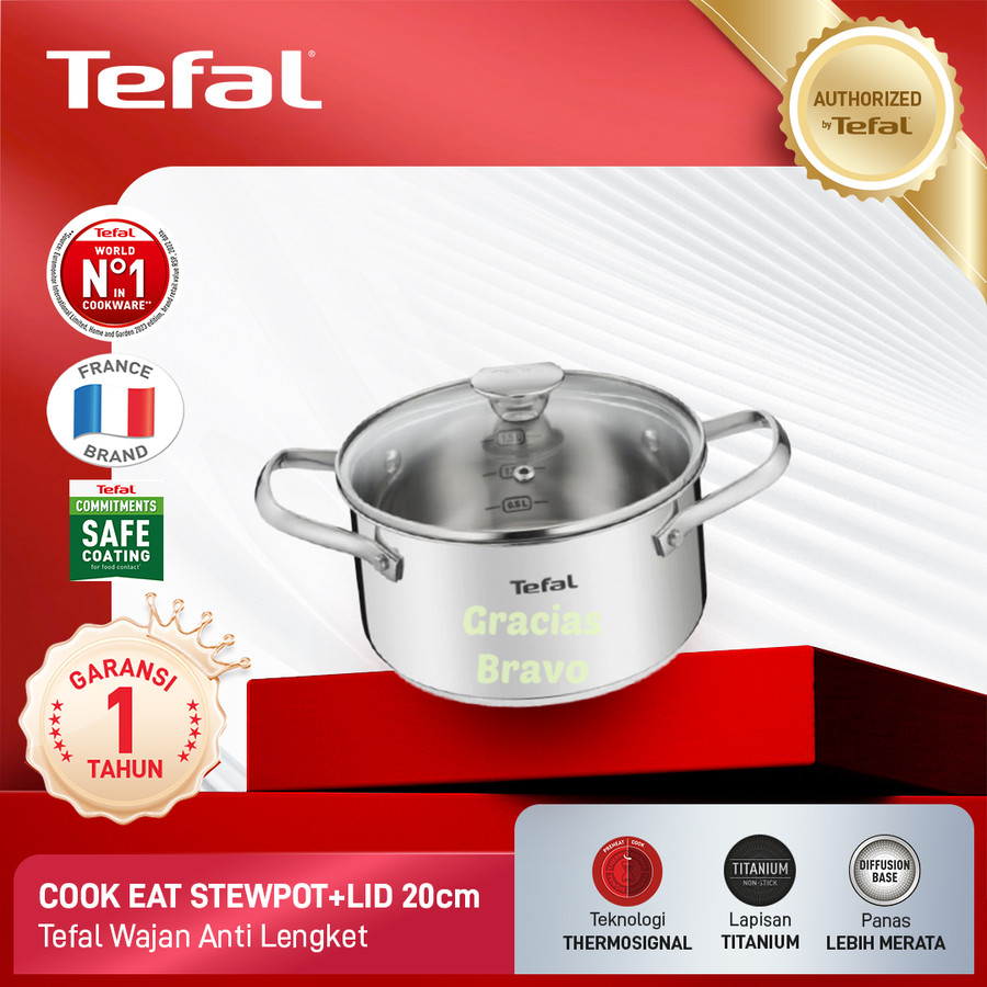 Cook Eat Stewpot 20cm + Lid
