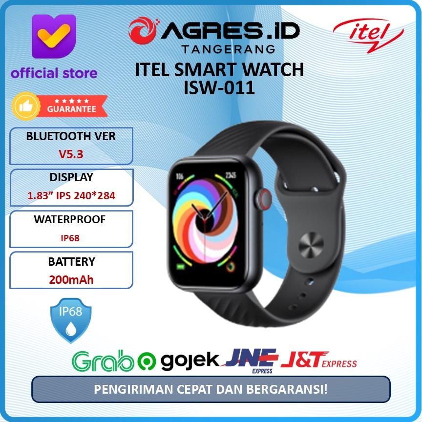ITEL SMART WATCH ISW-011 IP68 WATERPROOF 1.83" IPS