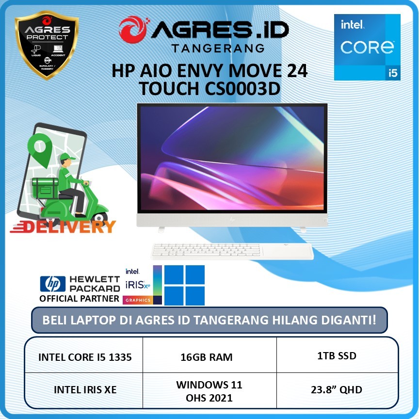 HP AIO ENVY MOVE 24 CS0003D I5 1335 16GB 1TB W11+OHS 23.8" QHD