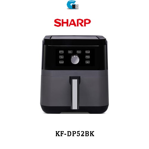 Sharp Air Fryer 5.2 Liter KF-DP52BK Rapid Air System
