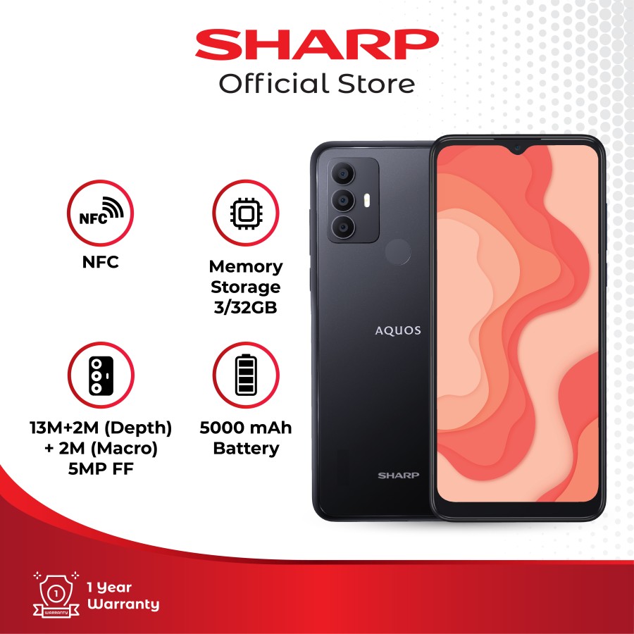Sharp HP Aquos V6 Android Smartphone SH-C03