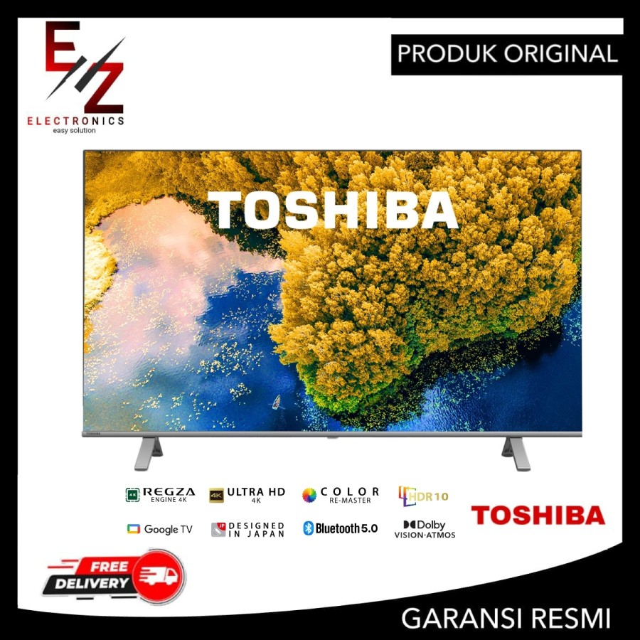 TOSHIBA 65C350LP - LED TV 65 Inchi Smart GOOGLE TV - UHD 4K HDR - Dolby Atmos - Dolby Vision - 65C350