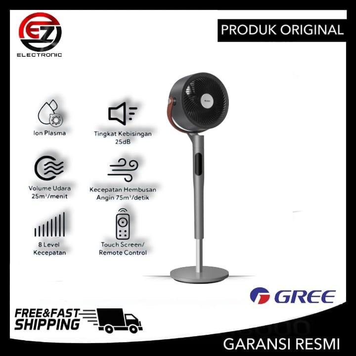 GREE Air Circulation Fan Swing Otomatis Ion Plasma GCF-CIRCOOL14L