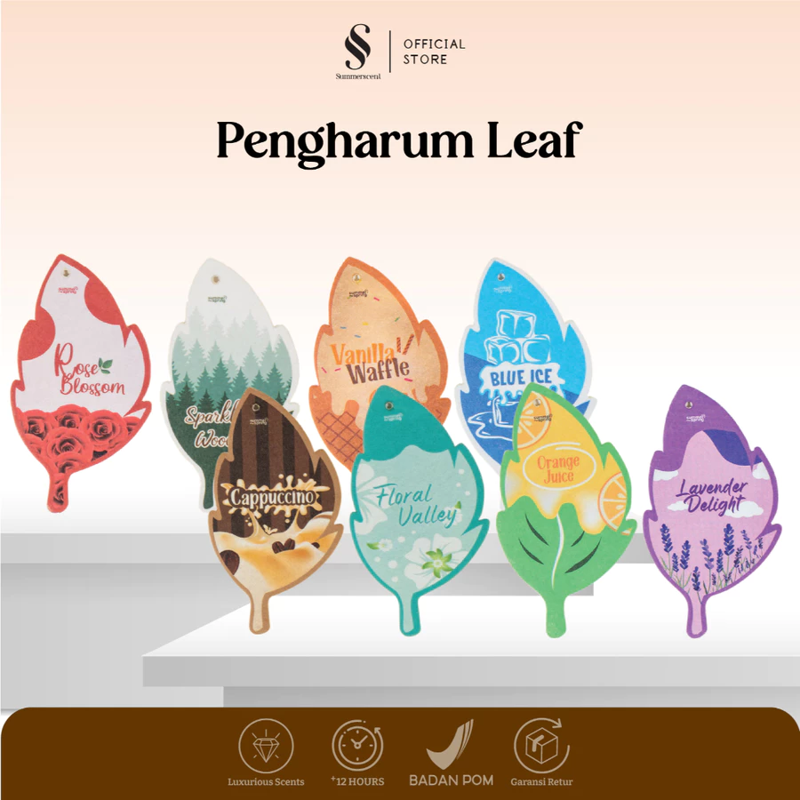 Summerspring Leaf | Pengharum Mobil/Ruangan/Toilet/Lemari/AC