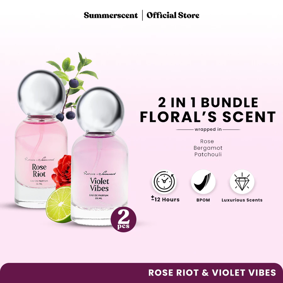 Parfum Violet Vibes & Rose Riot 35 ML EDP