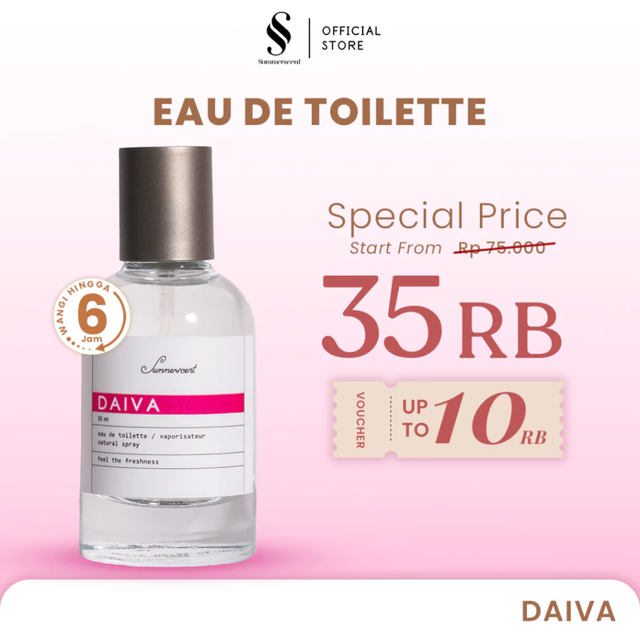 Parfum Daiva - Summerscent Parfum 35 ML EDT - Parfum Original