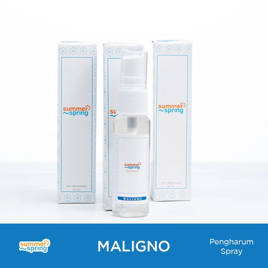 Summerspring Pengharum Spray / Pengharum Mobil/Ruangan/Toilet Spray | Bisa COD | Maligno