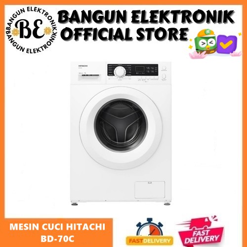 HITACHI BD-70CE MESIN CUCI FRONT LOADING 7 KG BD70CE / FM1007N3W