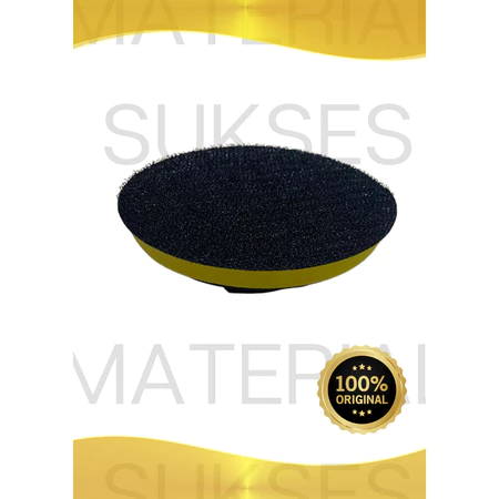 TATAKAN AMPLAS VELCRO 4 INCH / KOP AMPLAS VELCRO 4 INCH