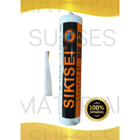 LEM BOTOL KACA SILICONE SEALANT LEM BOTOL SIKISEI ACID ASAM