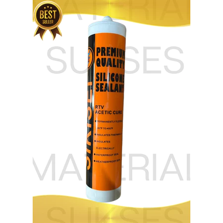 LEM BOTOL KACA SILICONE SEALANT LEM BOTOL SIKISEI ACID ASAM