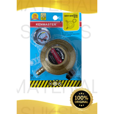 KEPALA GAS METERAN KENMASTER / REGULATOR GAS PRESS