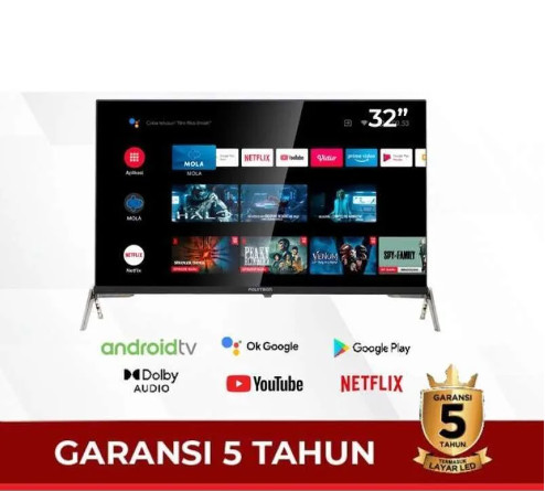 POLYTRON Smart Cinemax Google TV 32 Inch PLD32RG9059