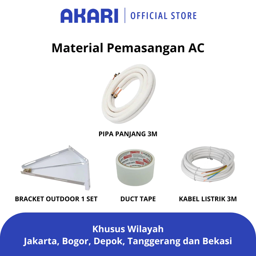 Akari Material AC 1/2 dan 1PK AKS-509