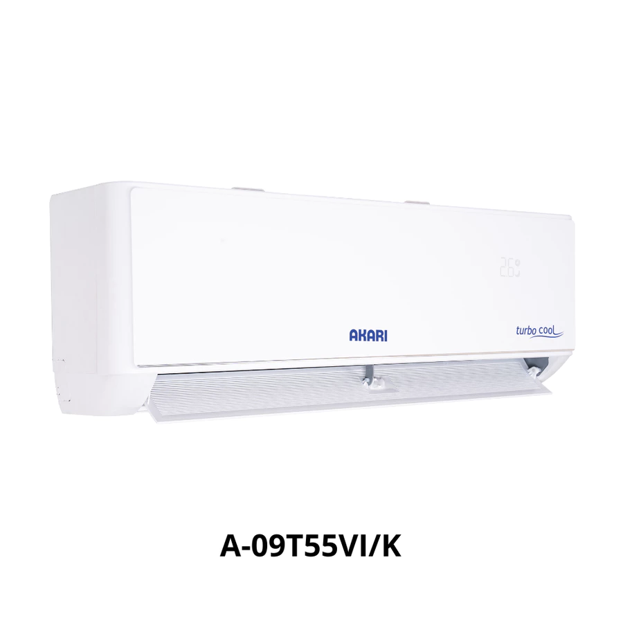[ NEW ] Akari AC 1PK Inverter Turbo Cool A-09T55Vi/K Smart Flow Self Cleaning