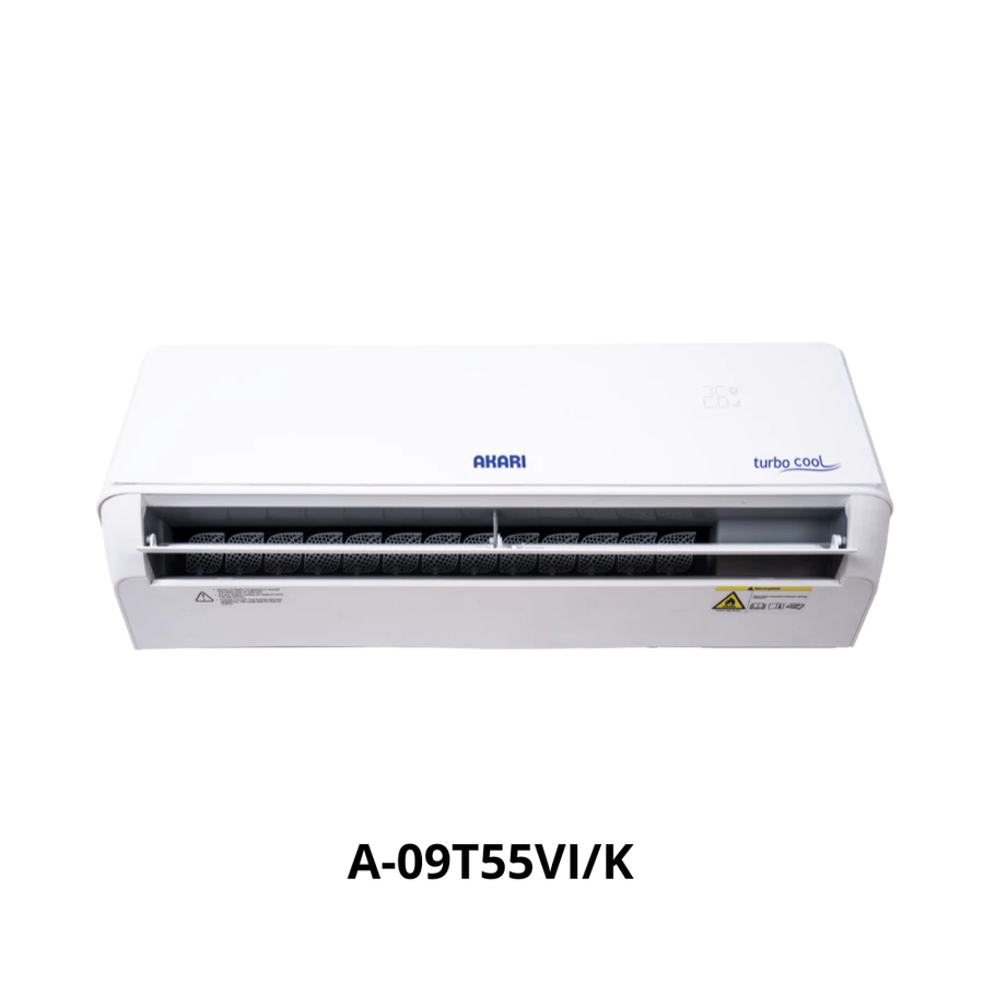 [ NEW ] Akari AC 1PK Inverter Turbo Cool A-09T55Vi/K Smart Flow Self Cleaning