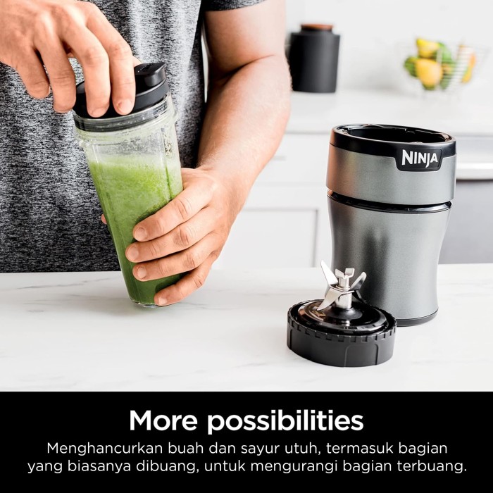 Ninja BN300ID Nutri-Blender Plus Ice-Crushing Personal Blender BN300ID