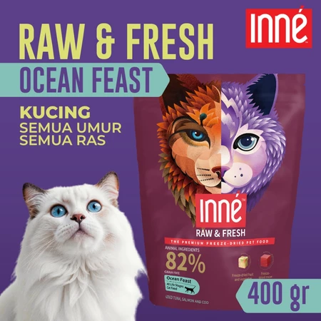 Inne RAW & FRESH All Life Stages Cat Food Ocean Feast 400 gr (Makanan Kucing)