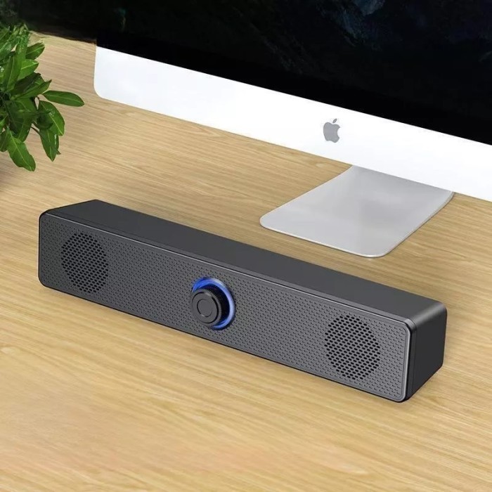 E350T Wireless Soundbar Bluetooth Speaker TV PC USB With Aux 3.5mm