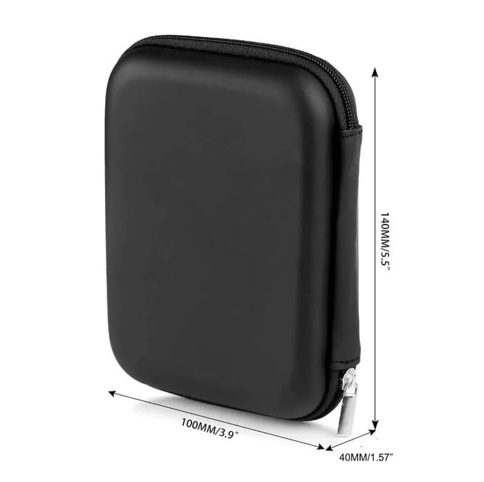 2.5 Inch HDD Cases Storage Earphone Powerbank Cable Shockproof Box 