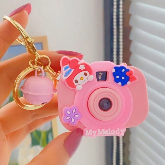 Gantungan Kunci Lucu Unik Projector Kamera Mainan Anak Cute Cartoon Keychain